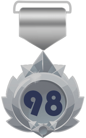 مدال نقره‌ی مسابقات رمان ۹۸